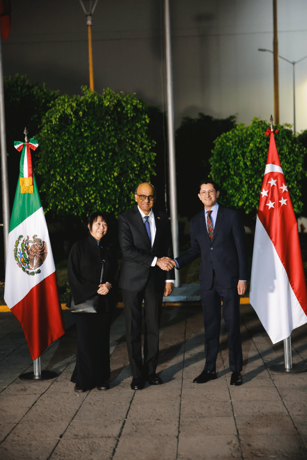 Singapur abrirá embajada en México; Sheinbaum se reúne con el presidente Tharman&nbsp;Shanmugaratnam