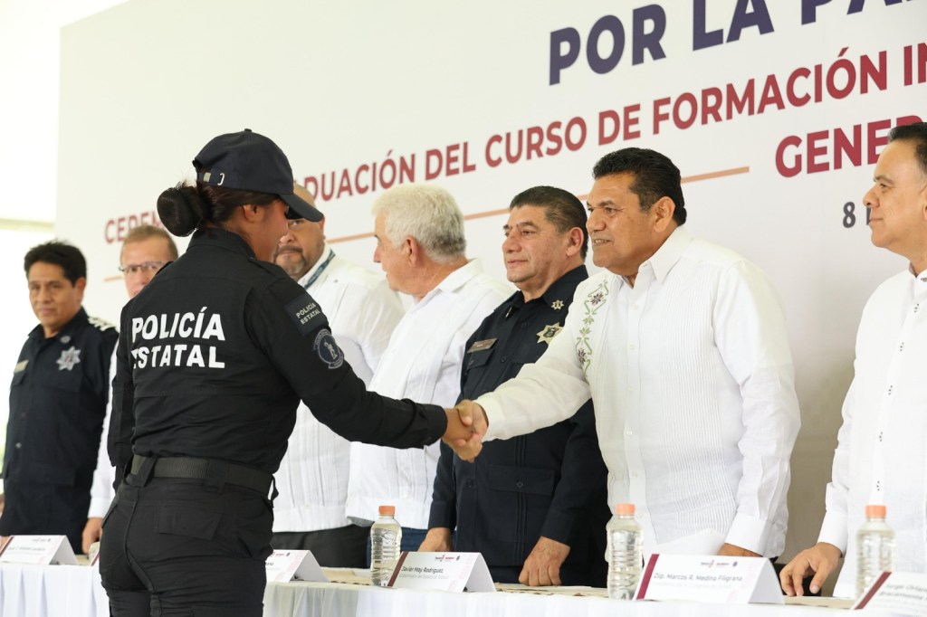 Tabasco fortalece su policía con 150 nuevos elementos; May Rodríguez destaca avance en profesionalización y confianza&nbsp;ciudadana