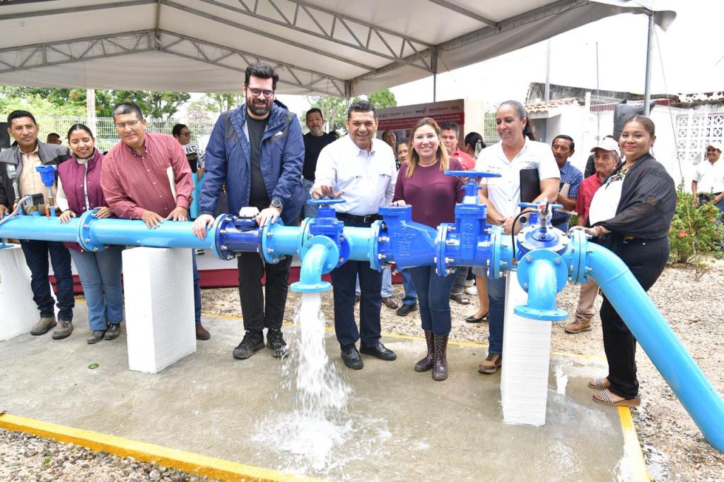 Pone en marcha Gobierno del Estado sistema de agua potable en ejido Tierra y Libertad,&nbsp;Cunduacán