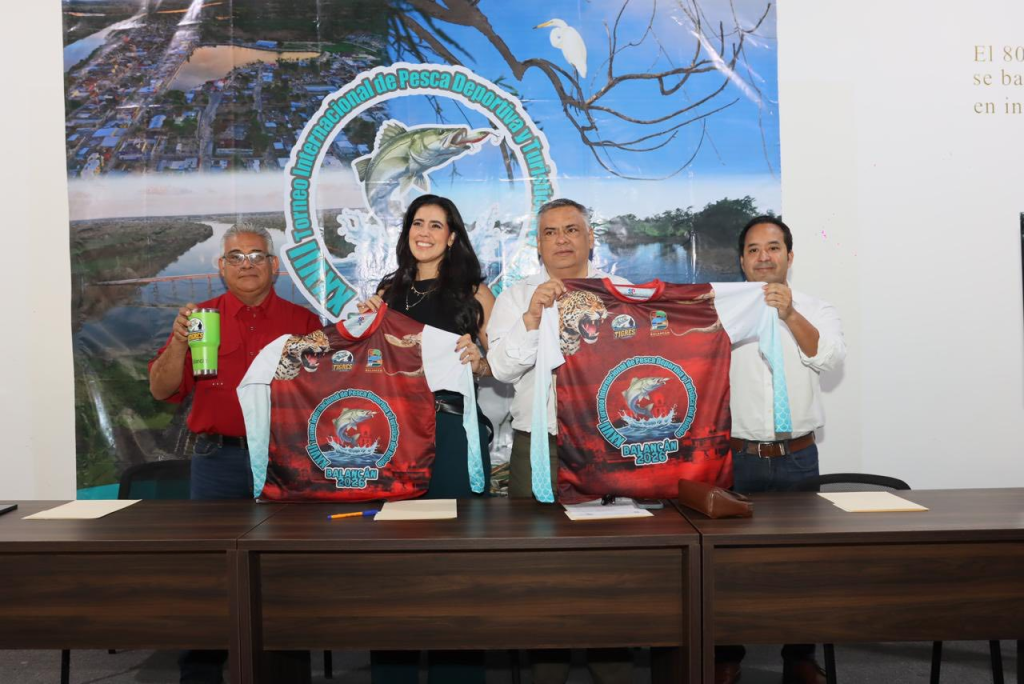 Presentan Torneo Internacional de Pesca Deportiva y Turística del Robalo 2026 en&nbsp;Balancán
