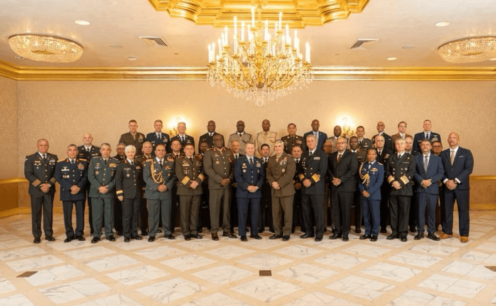 Ejército y Marina ratifican compromiso con la cooperación internacional en Conferencia de Jefes de Defensa del Hemisferio&nbsp;Occidental