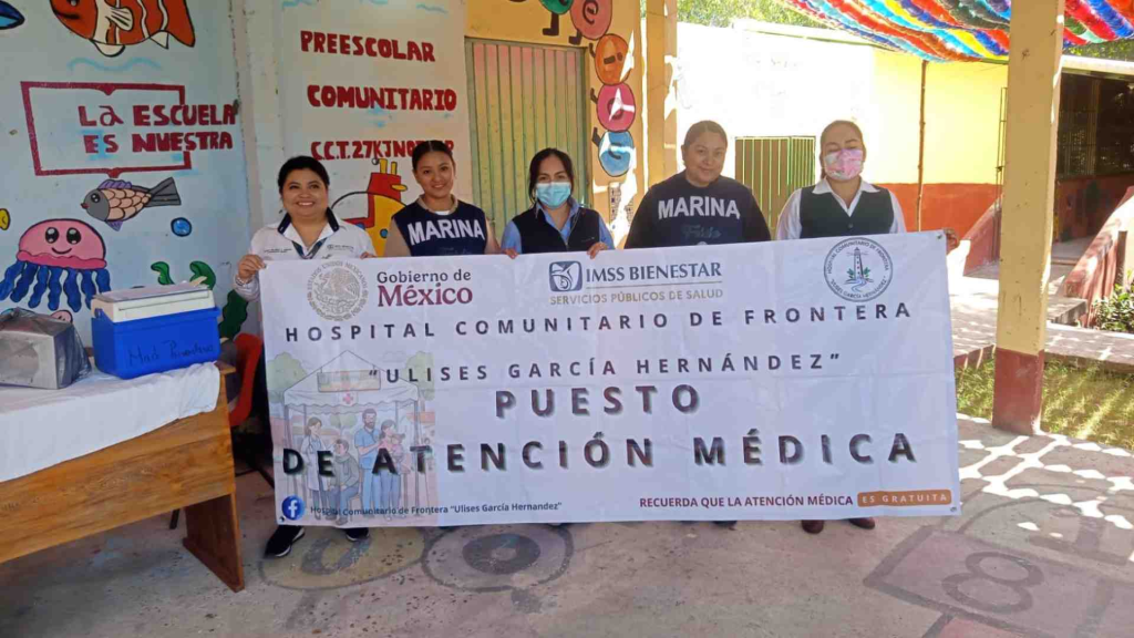 Marina lleva atención médica gratuita a comunidades de difícil acceso en&nbsp;Tabasco