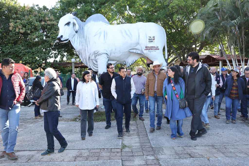 Supervisa Javier May avance de nave ganadera en Parque Tabasco y anuncia inicio de obra pública&nbsp;2026