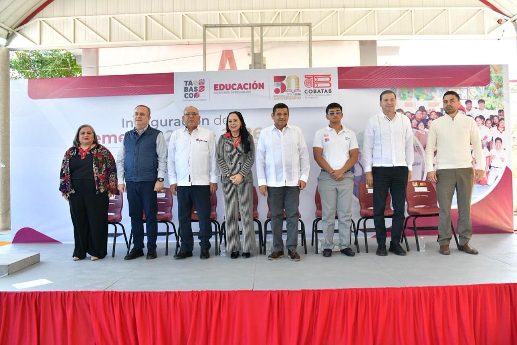 Anuncia Javier May construcción de nuevo plantel Cobatab 2 al iniciar semestre 2025-2026&nbsp;B