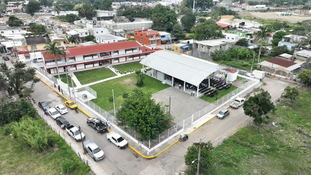 Inauguran nuevas instalaciones en primaria Tomás Garrido Canabal de Dos&nbsp;Montes