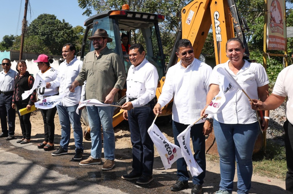 Con inversión de 9 mdp, inicia construcción de línea de agua potable en&nbsp;Nacajuca