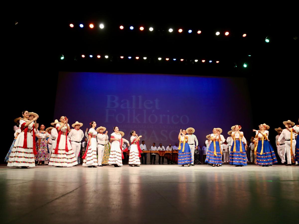 Renace el Ballet Folklórico del Gobierno de Tabasco con lleno total y nuevo&nbsp;espectáculo