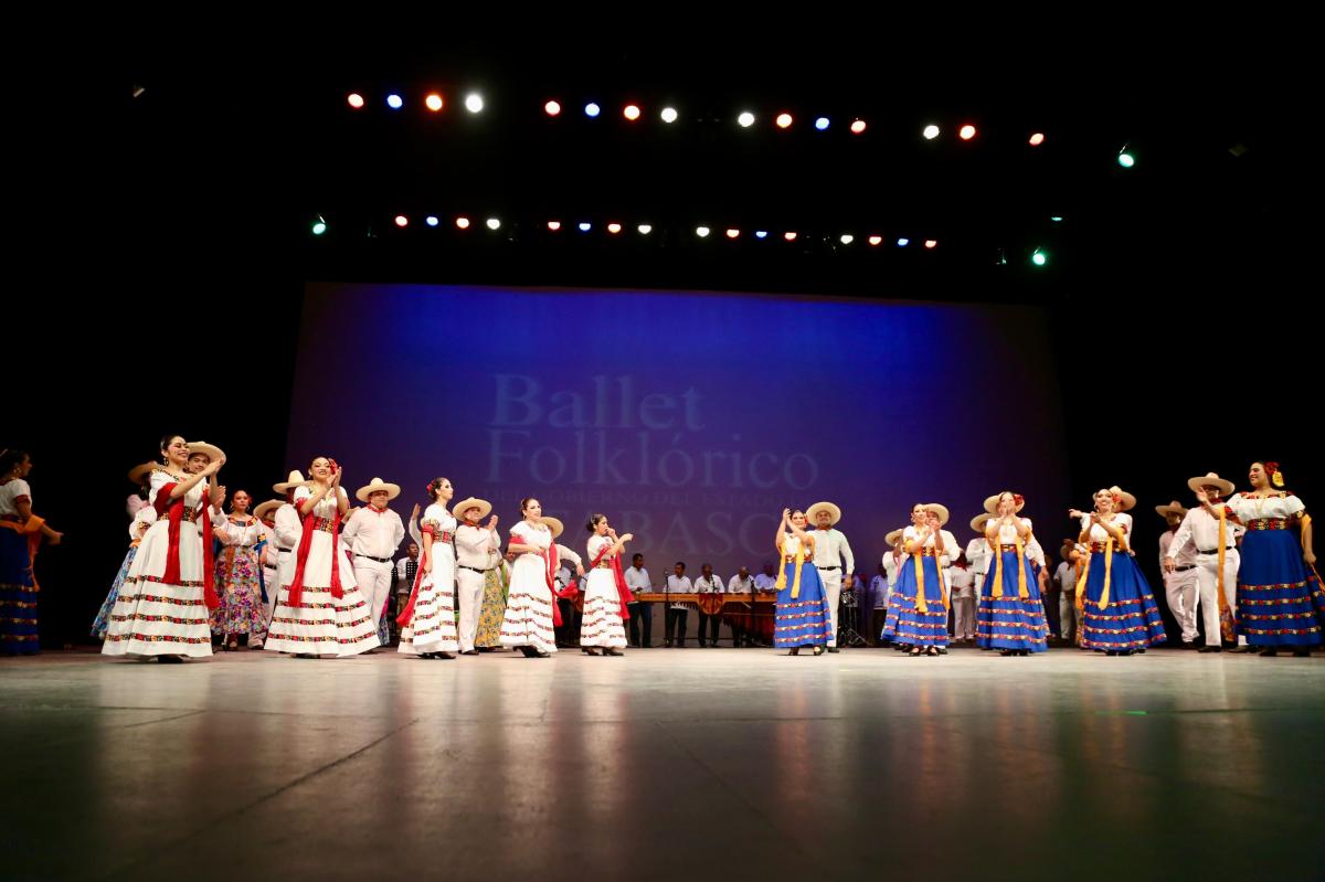 Renace el Ballet Folklórico del Gobierno de Tabasco con lleno total y nuevo&nbsp;espectáculo