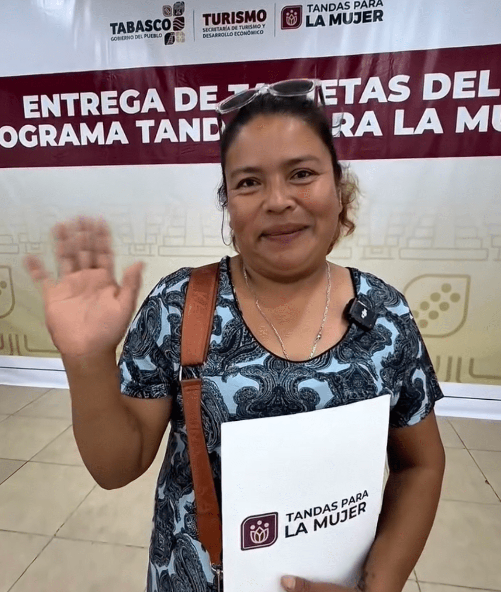 Emprendedora de Centla fortalece su negocio con apoyo del programa Tandas para la Mujer