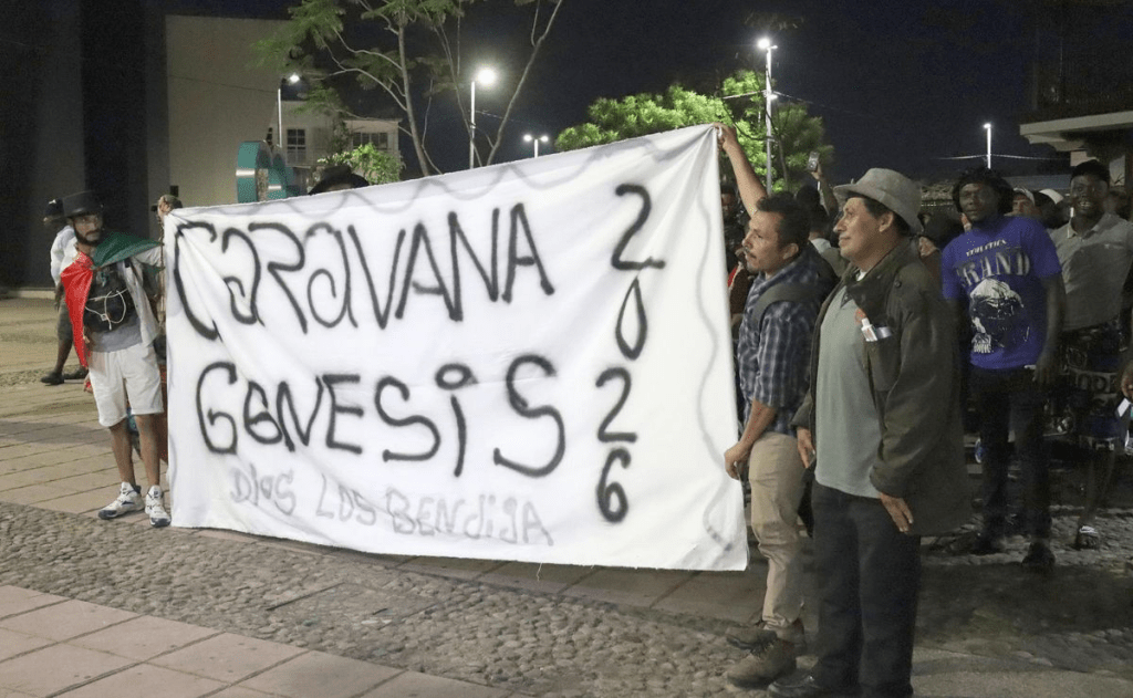 Nueva caravana migrante sale de Chiapas en busca de regularización y&nbsp;oportunidades