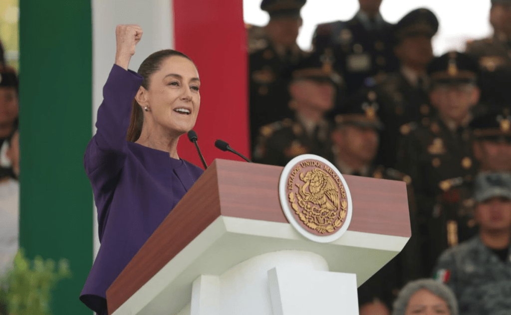 Sheinbaum homenajea a mujeres de las Fuerzas Armadas este&nbsp;8M