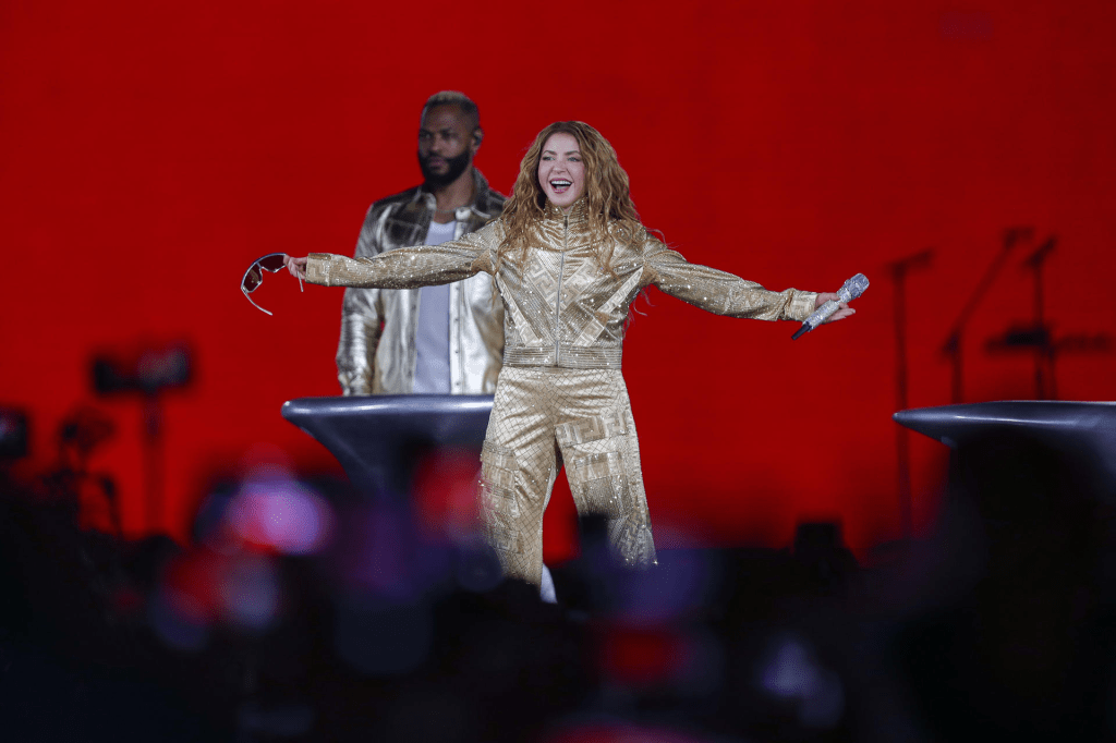 Shakira conquista el Zócalo de la CDMX