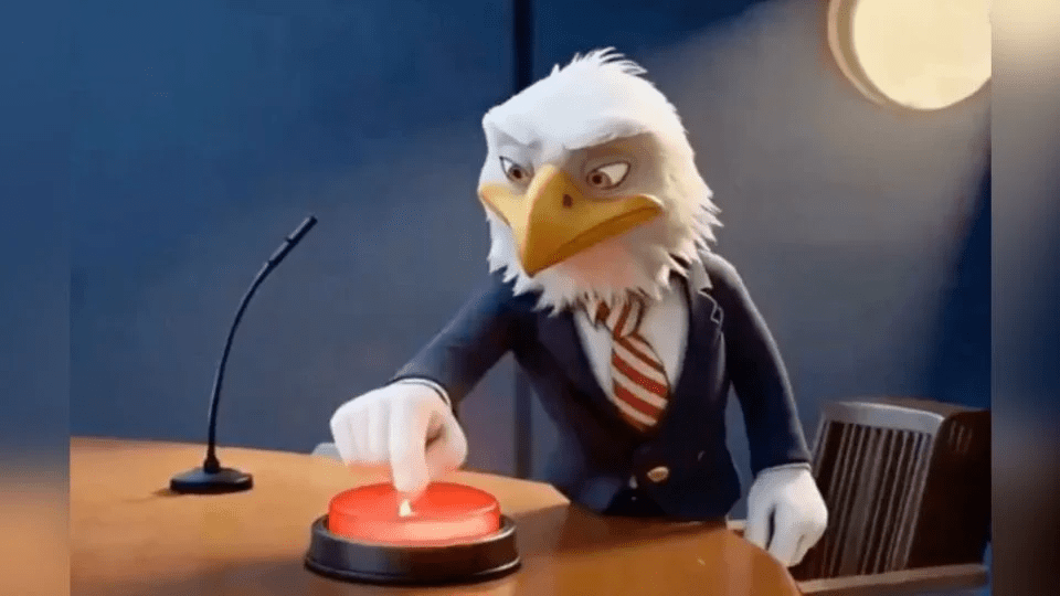 China se burla de “Escudo de las Américas” de Trump con video de un águila calva que encierra palomas