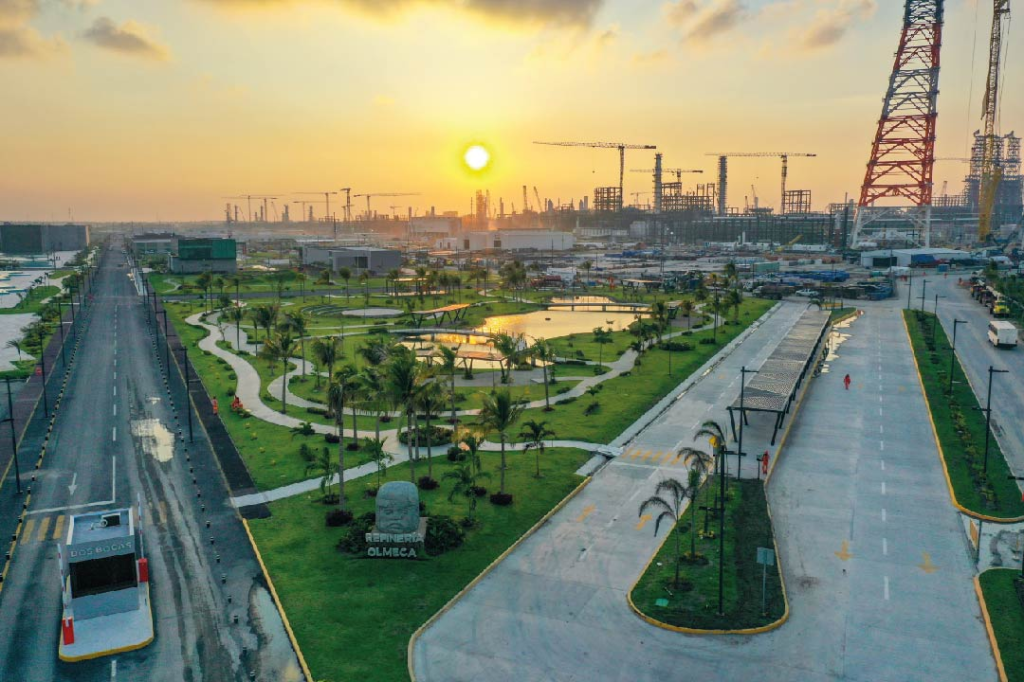 Refinería Olmeca opera con normalidad tras incidente registrado en sus&nbsp;inmediaciones