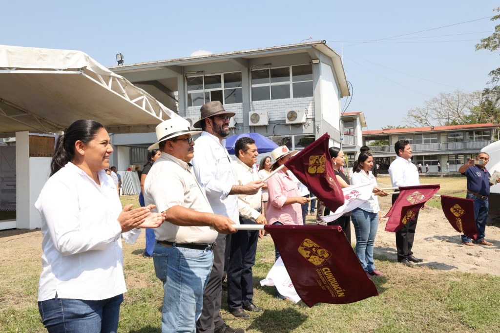 Inician obras educativas y de infraestructura en Cobatab 6 de&nbsp;Cunduacán