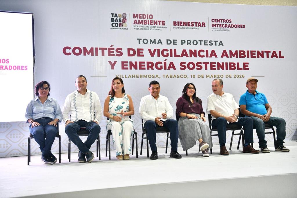 Instalan 208 Comités de Vigilancia Ambiental y Energía Sostenible en&nbsp;Tabasco
