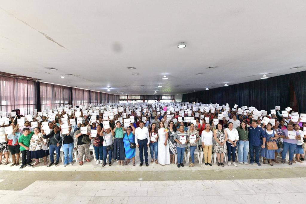 Entregan mil 500 tarjetas del programa Tandas para la Mujer en&nbsp;Huimanguillo