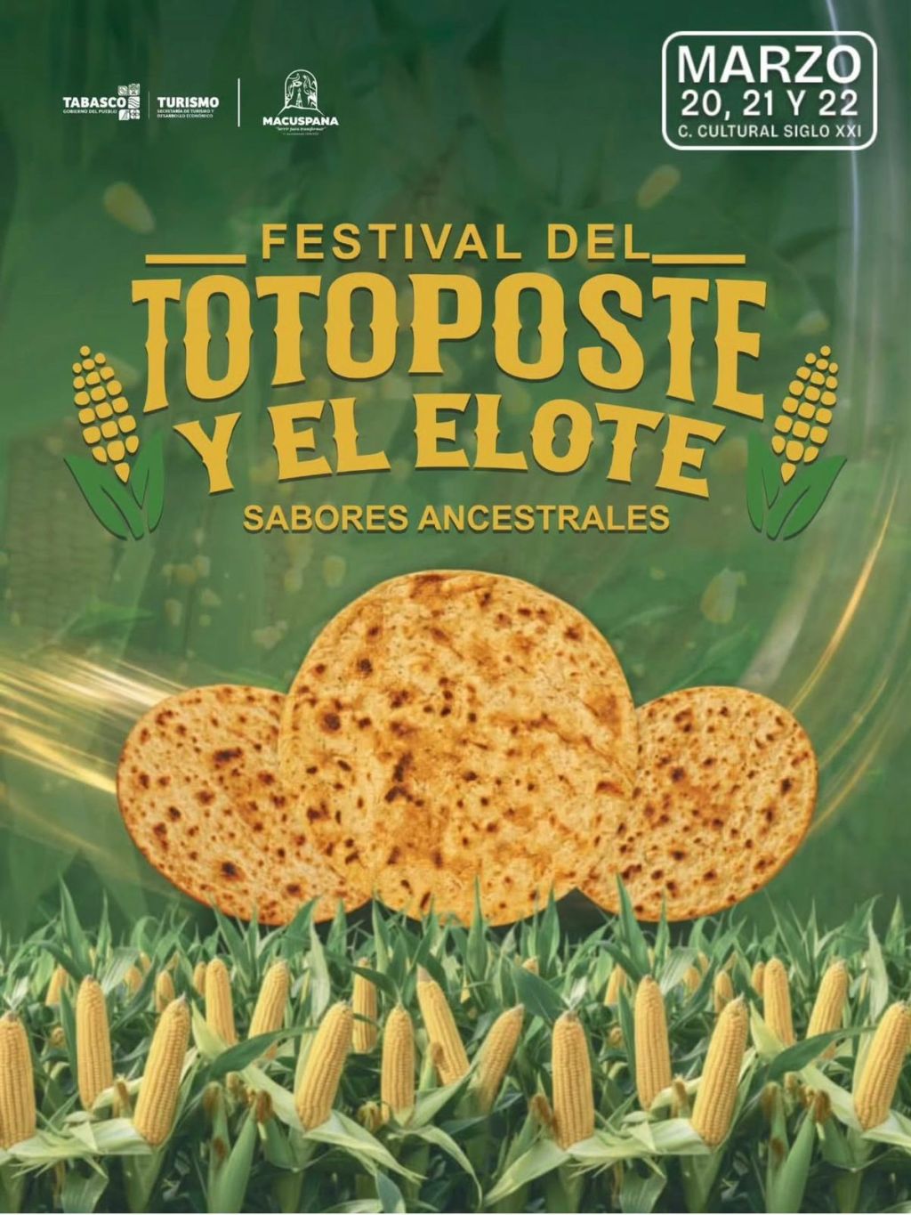 Macuspana se prepara para celebrar sus raíces gastronómicas con el Festival del Totoposte y el&nbsp;Elote
