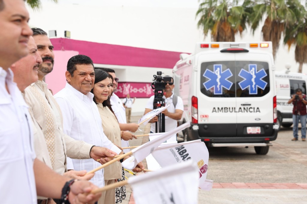Tabasco incorpora 20 nuevas ambulancias para fortalecer atención de&nbsp;emergencias