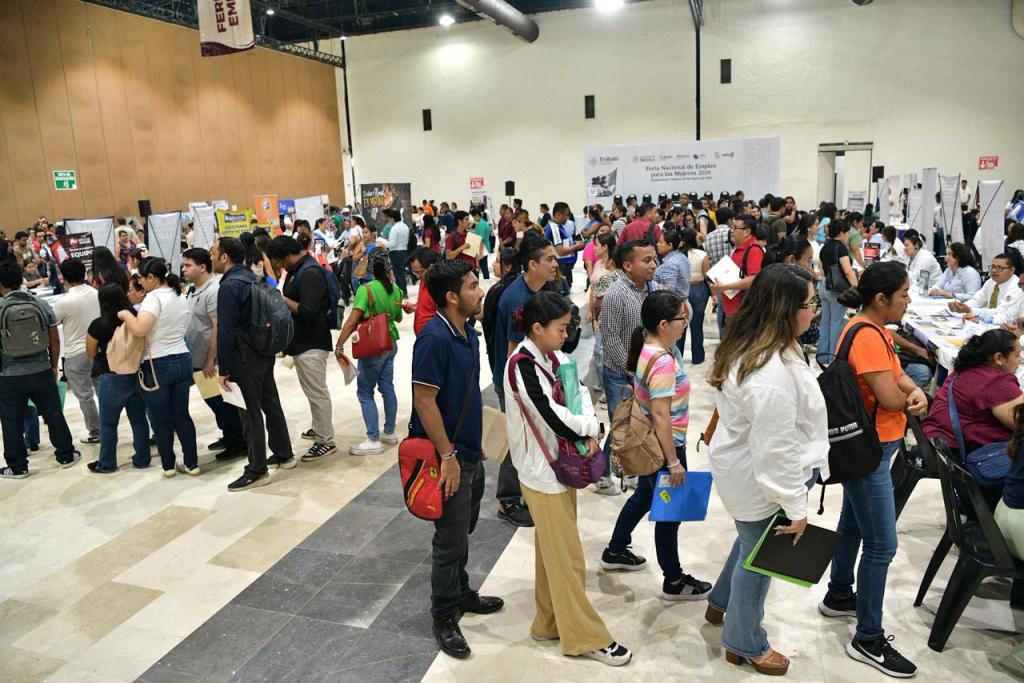 Feria Nacional de Empleo para las Mujeres oferta 930 vacantes en Tabasco
