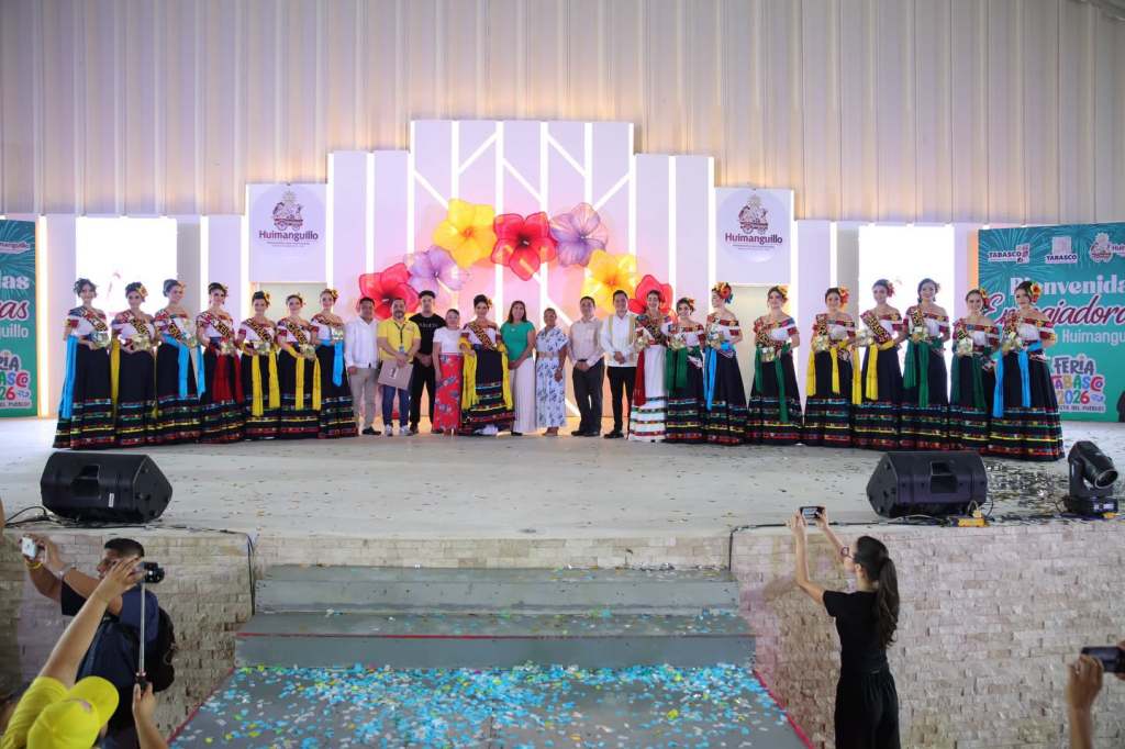 Embajadoras municipales llenan de tradición y entusiasmo a Huimanguillo, Cárdenas y Cunduacán rumbo a la Feria Tabasco&nbsp;2026