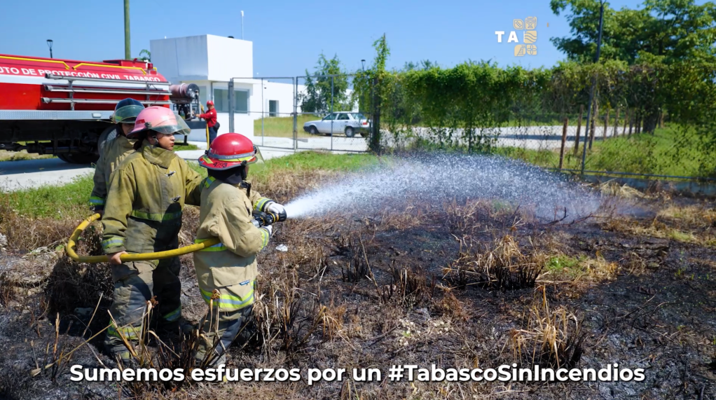 Tabasco llama a prevenir incendios: “No me enciendas”