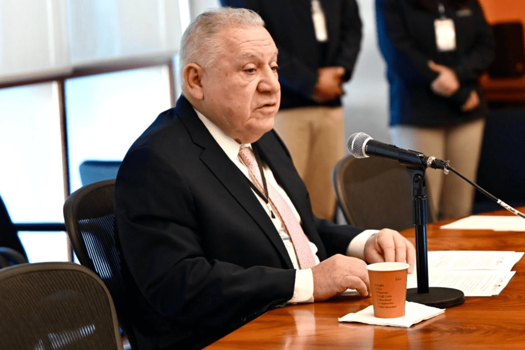 Sheinbaum confirma la renuncia de Rafael Marín Mollinedo de Aduanas; Hector Romero será el nuevo&nbsp;titular