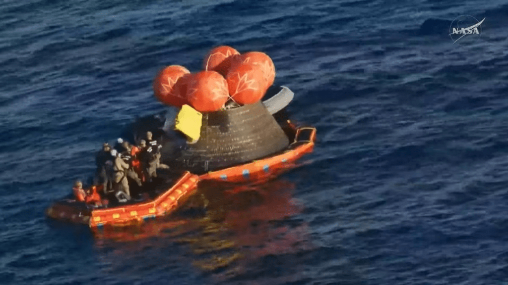 Termina con éxito Artemis II, la misión del regreso humano a la órbita&nbsp;lunar