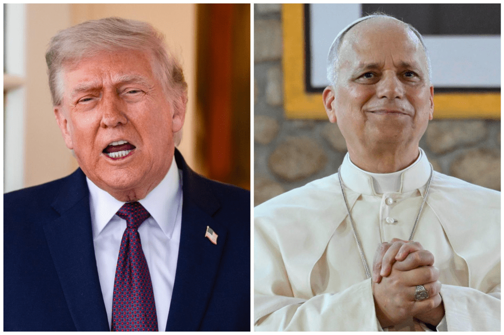 Trump defiende que “tiene derecho” a estar en desacuerdo con el papa León&nbsp;XIV
