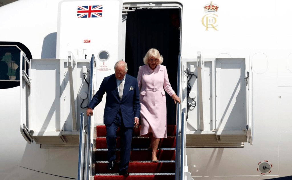 Los reyes Carlos III y Camila llegan a EE.UU. para una visita de Estado de 4&nbsp;días
