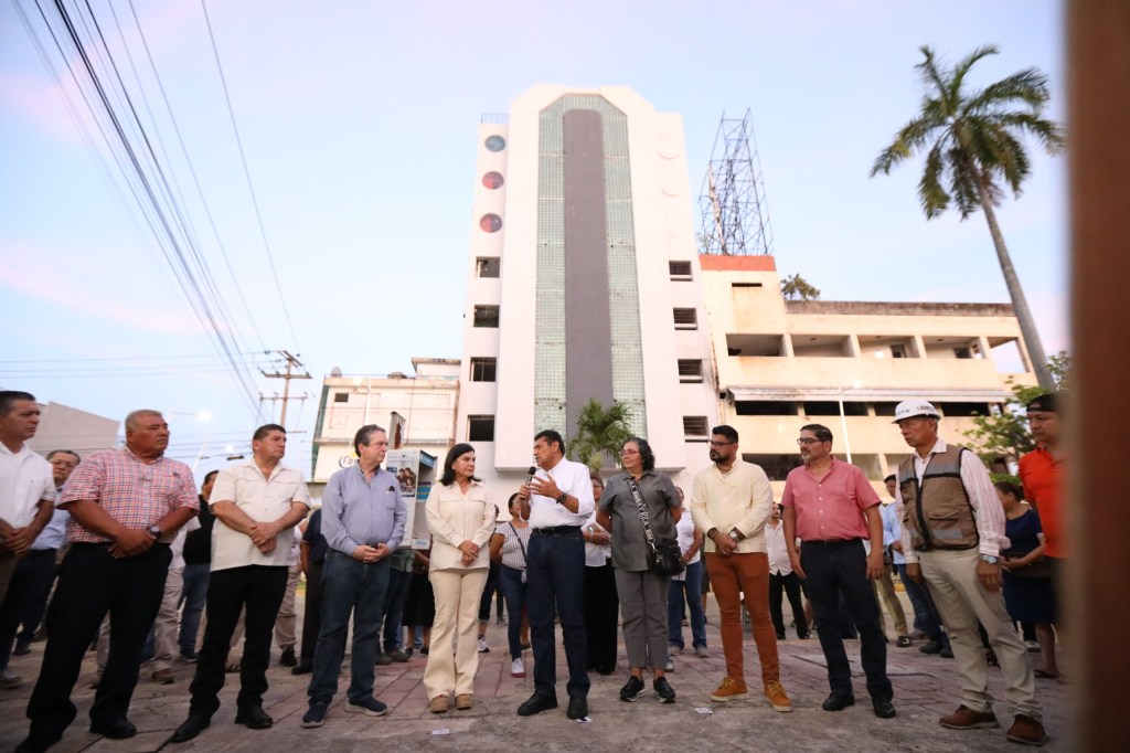 Refuerzan seguridad en el Barrio Mágico de Villahermosa con nuevo alumbrado&nbsp;público