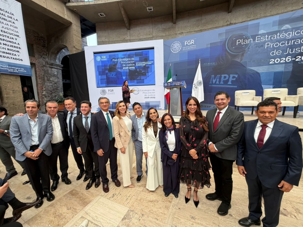 Presentan Plan Estratégico de Procuración de Justicia 2026-2029; destacan coordinación nacional en&nbsp;seguridad