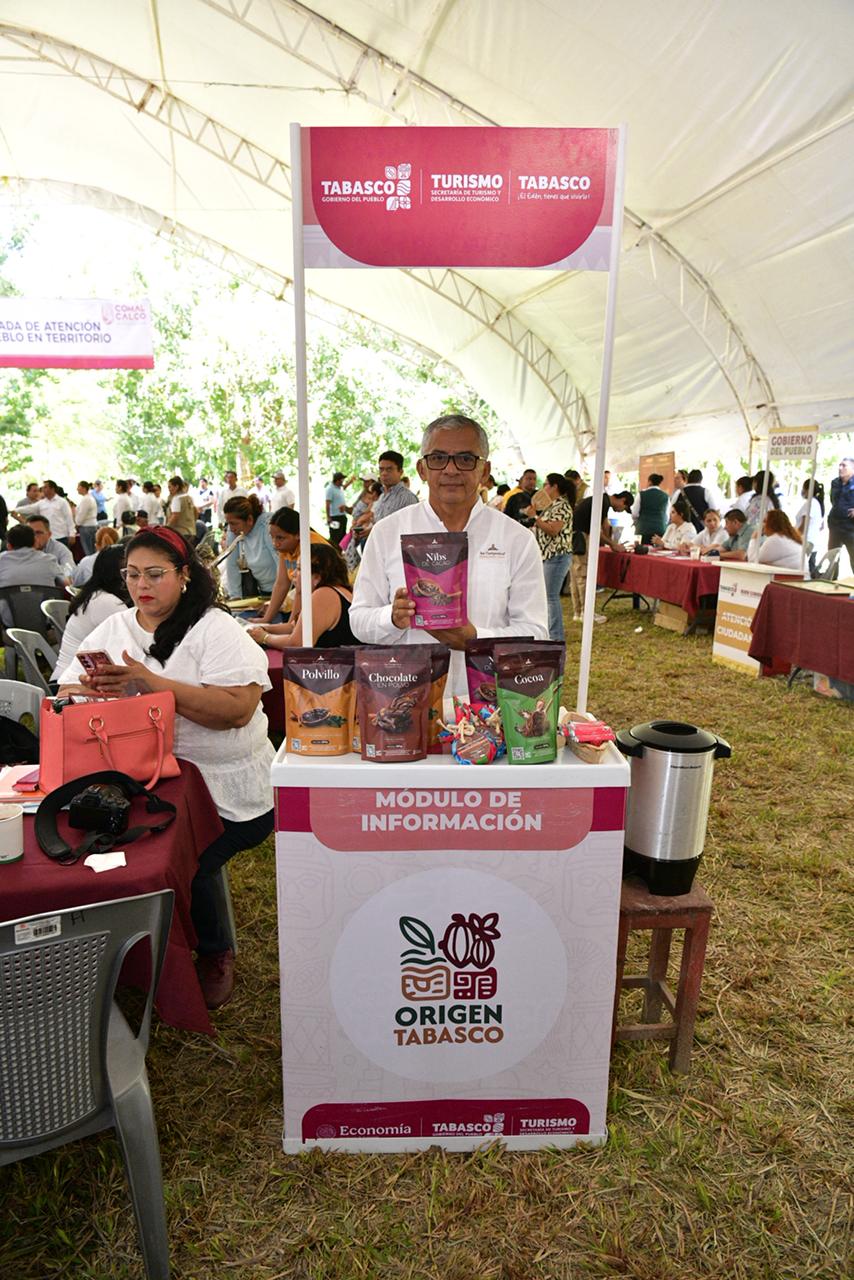 Impulsan emprendedores locales en Jornadas de Atención en Territorio en&nbsp;Tabasco