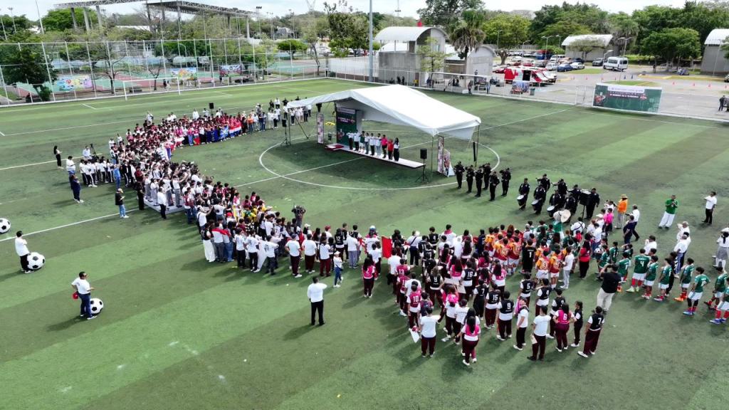 Arranca en Tabasco torneo “El Mundial va a tu Escuela” para promover la paz y la&nbsp;convivencia