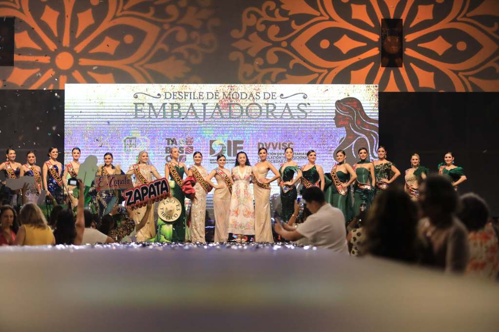 Embajadoras brillan en desfile con causa “Raíces de nuestra Tierra” en&nbsp;Tabasco