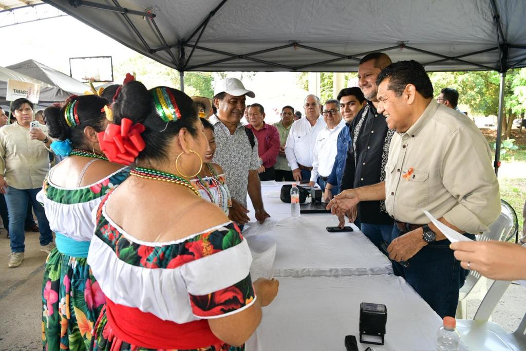 Programas sociales y obras impulsan la transformación en&nbsp;Macuspana