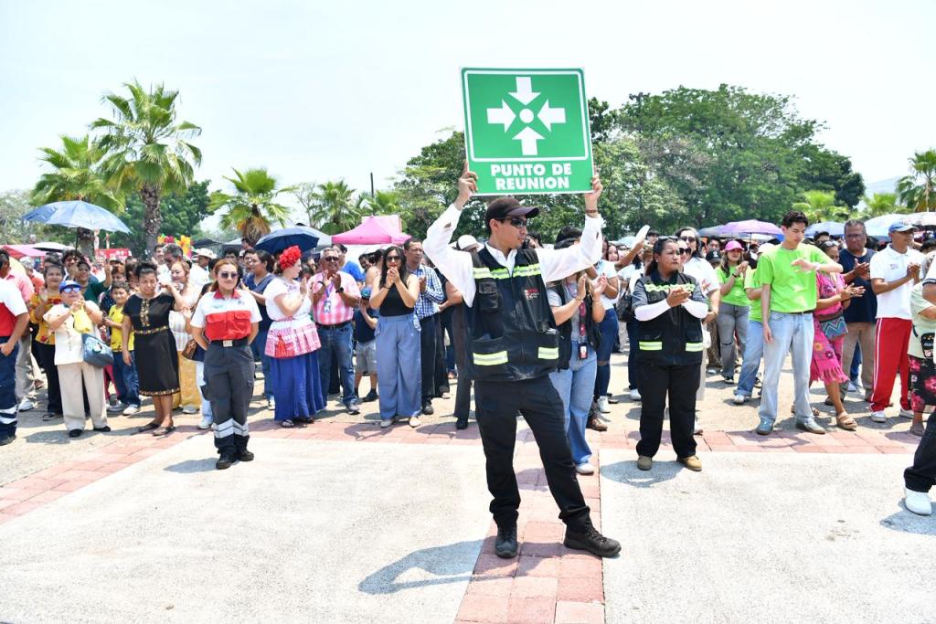 Tabasco fortalece cultura de prevención con exitosa participación en el Primer Simulacro Nacional&nbsp;2026