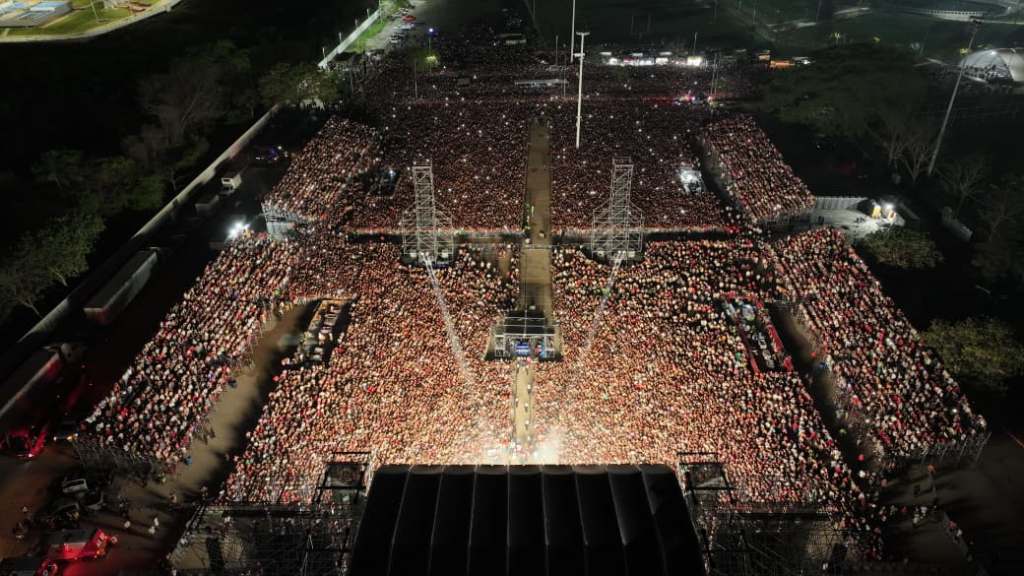Más de 160 mil personas cantan con Julión Álvarez en la Feria Tabasco&nbsp;2026