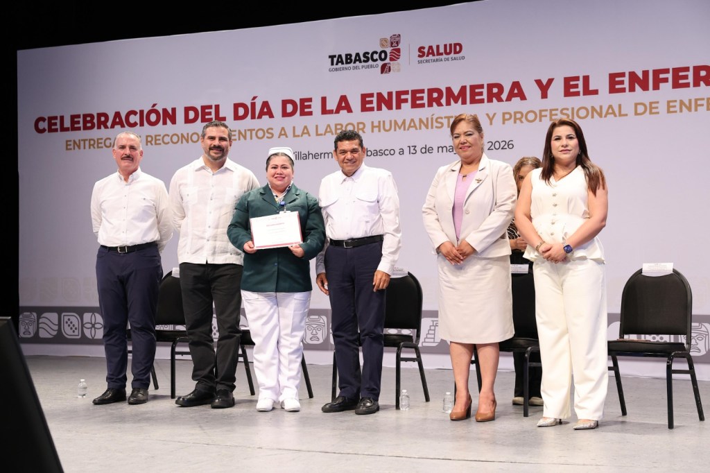 Reconoce Javier May labor del personal de enfermería en&nbsp;Tabasco
