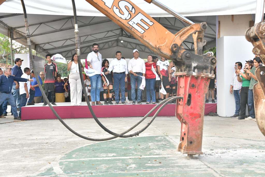 Gobierno de Tabasco inicia obras urbanas y deportivas en Nacajuca con inversión de 51&nbsp;mdp