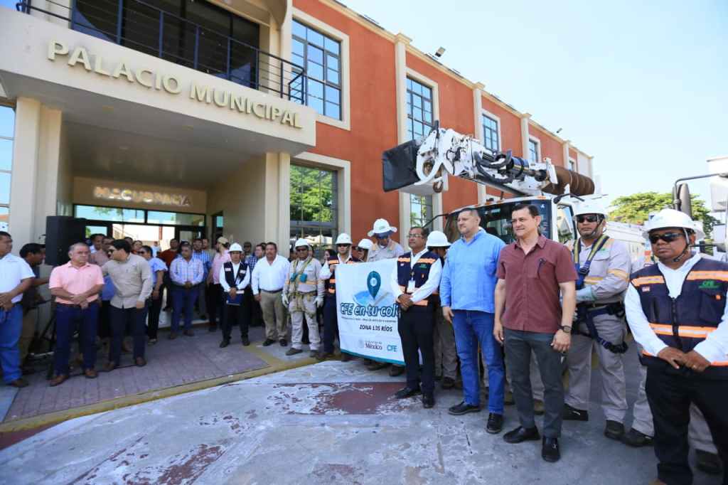 Inician trabajos de mantenimiento eléctrico en&nbsp;Macuspana