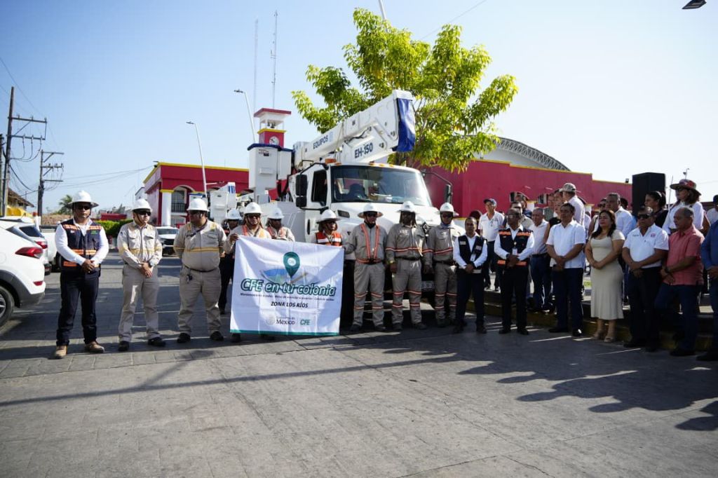 Gobierno de Tabasco y CFE inician mantenimiento de red eléctrica en&nbsp;Tenosique