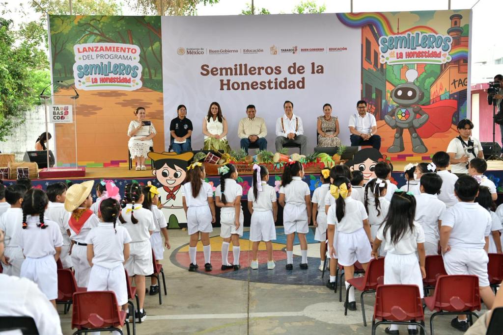 Tabasco se suma al programa “Semilleros de la Honestidad” para fortalecer valores en la&nbsp;niñez