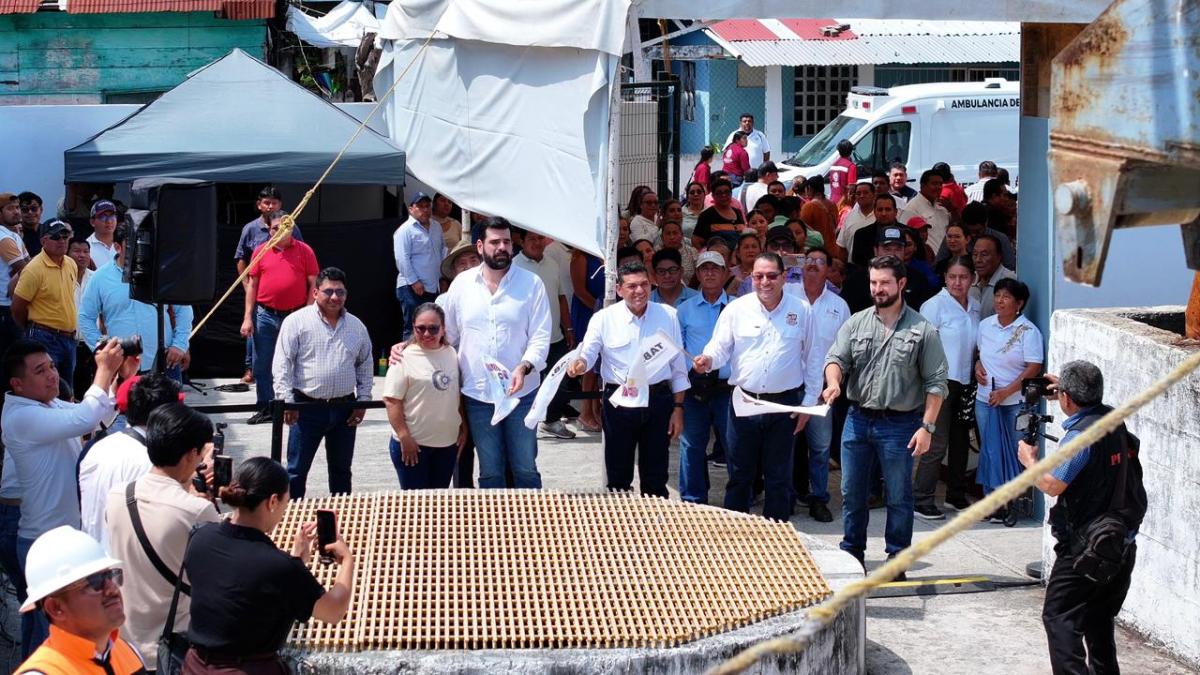 Anuncian obras para mejorar el abastecimiento de agua potable en Frontera