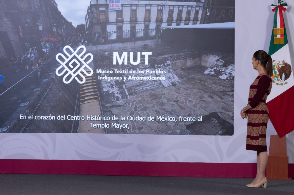 Sheinbaum inaugura Museo Textil de los Pueblos Indígenas y Afromexicanos y destaca impulso al patrimonio&nbsp;cultural