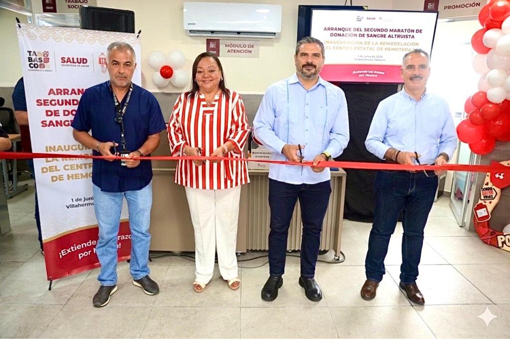 Inicia en Tabasco el Segundo Maratón de Donación de Sangre “Extiende tus Brazos por México”&nbsp;2026