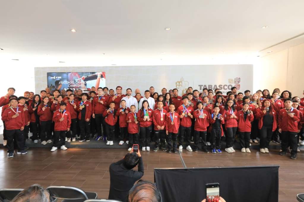 Reconoce Javier May histórica participación de Tabasco en la Olimpiada Nacional Conade&nbsp;2026