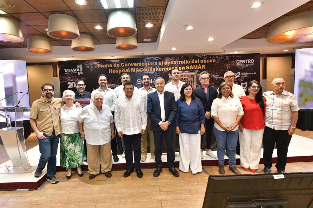 Anuncian construcción de hospital MAC en Villahermosa con inversión de mil 500 millones de&nbsp;pesos