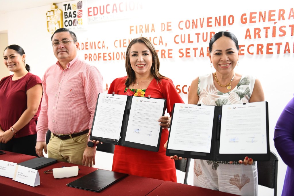 Cultura y Educación fortalecen alianza para impulsar la formación integral de estudiantes en&nbsp;Tabasco