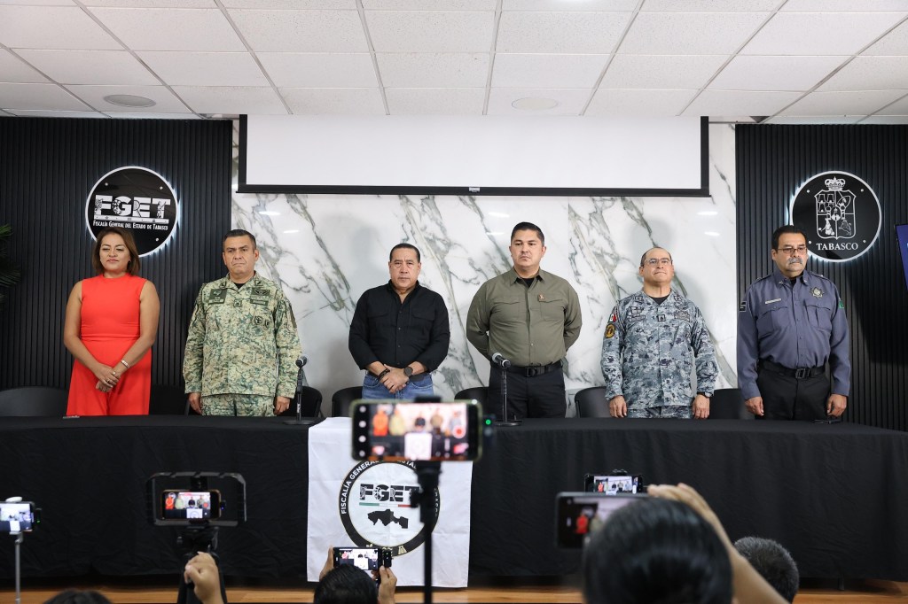 Gabinete de Seguridad de Tabasco reporta seis detenidos tras operativos de reacción&nbsp;inmediata